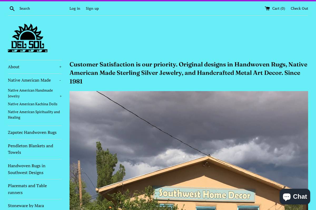 delsoltularosa.com homepage screenshot