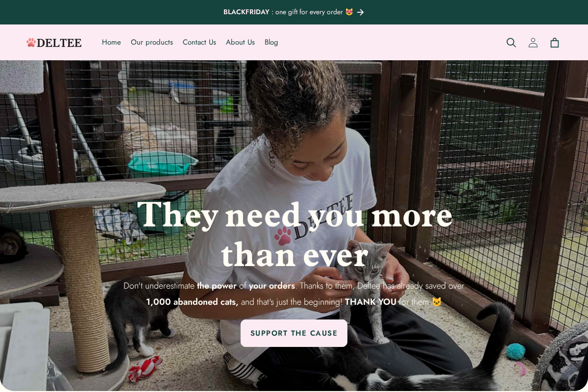 Deltee Uk homepage screenshot