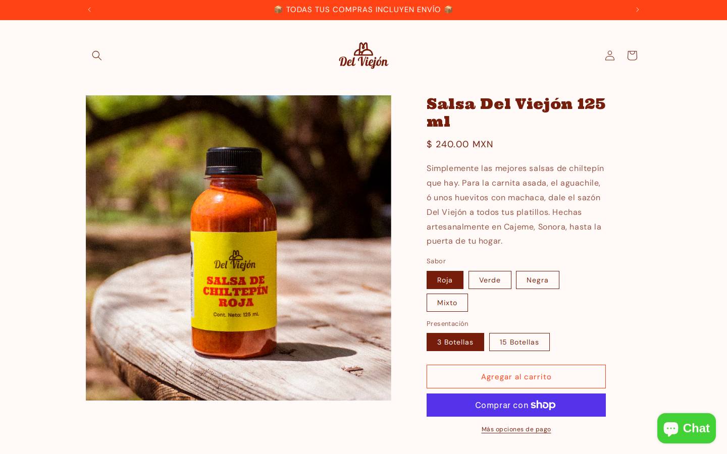 delviejon.mx homepage screenshot