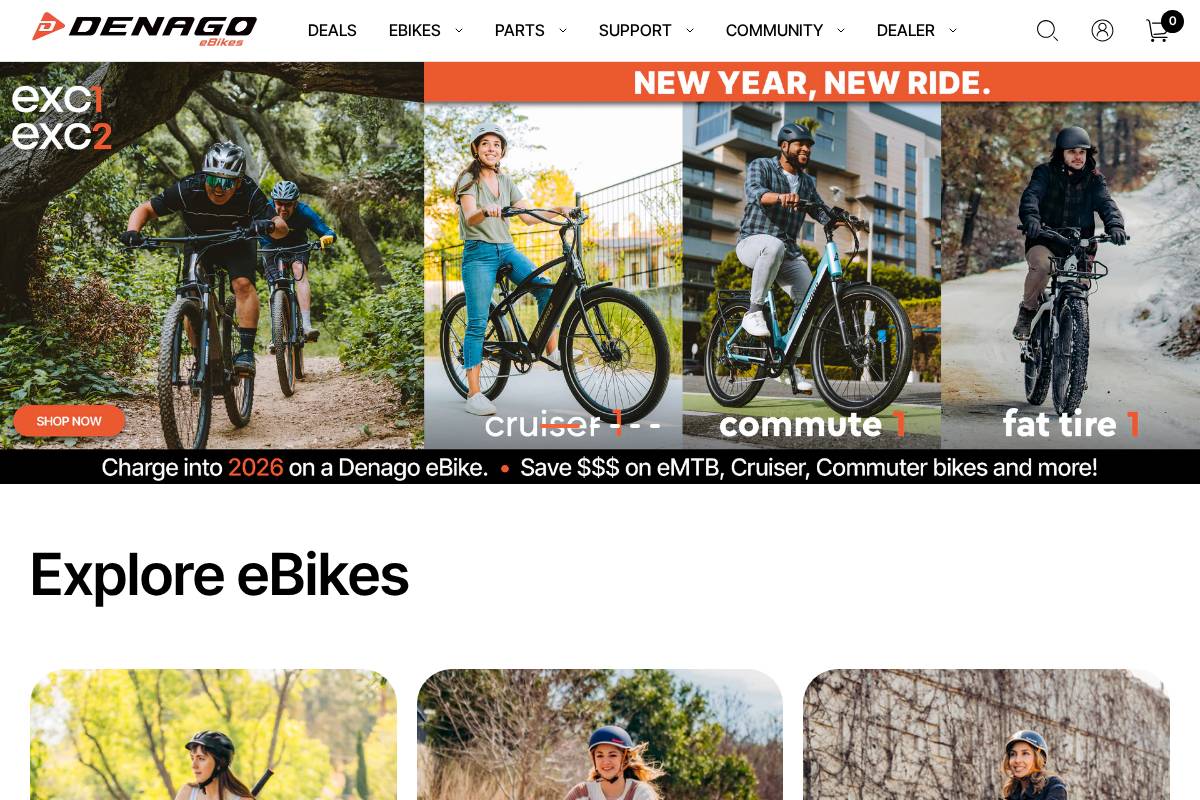denago.com homepage screenshot