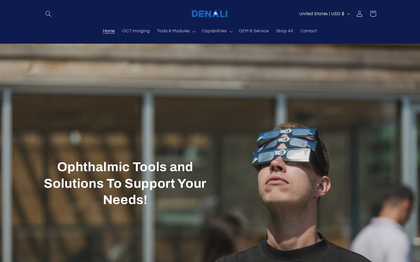 denalivision.com homepage screenshot