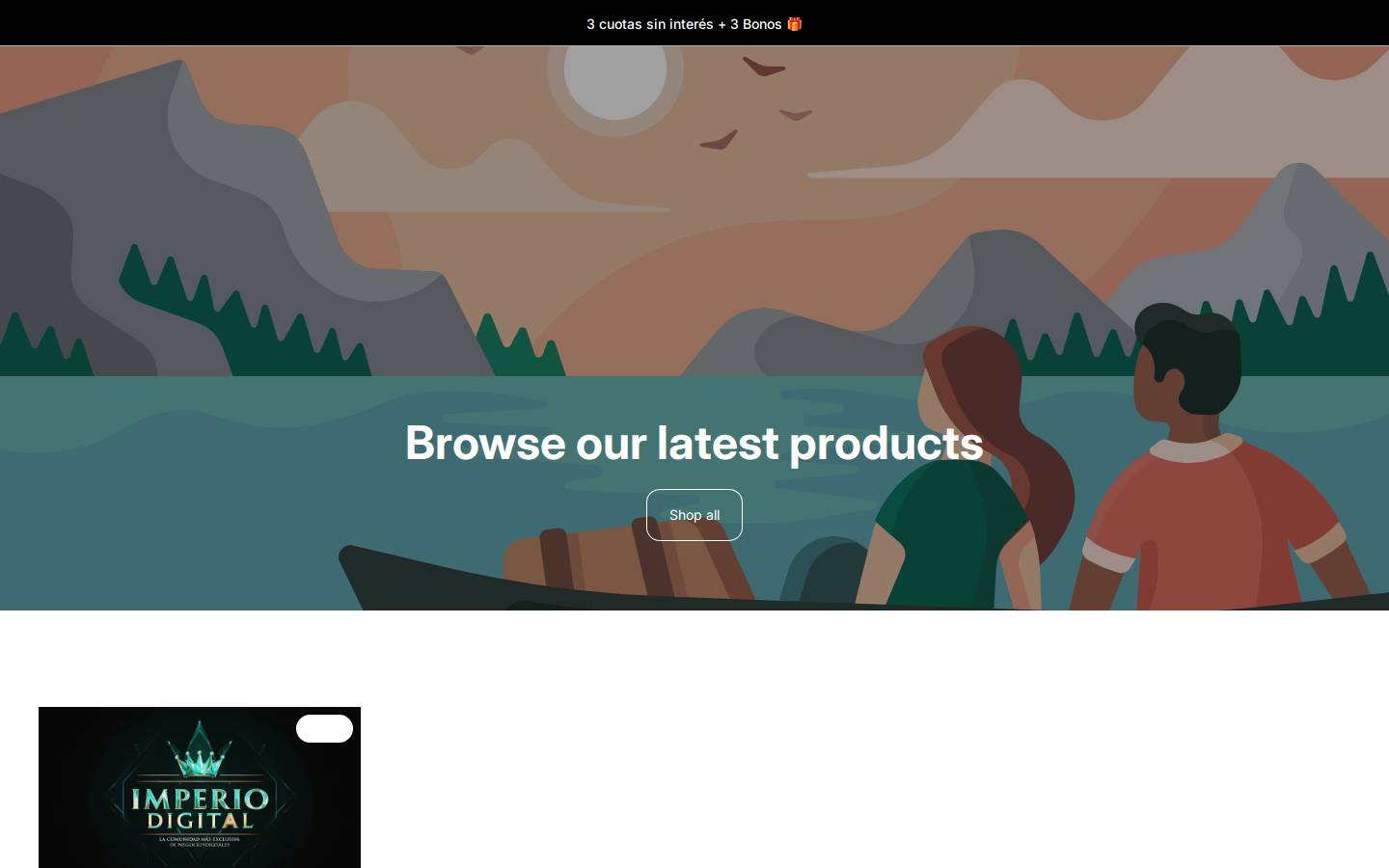deniseencinas.com homepage screenshot
