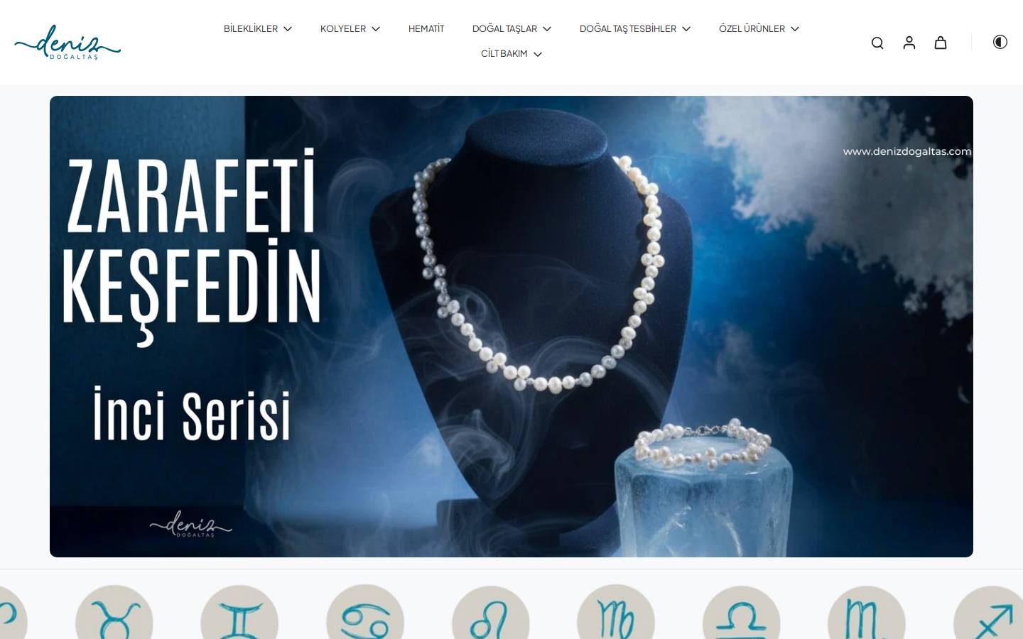 denizdogaltas.com homepage screenshot