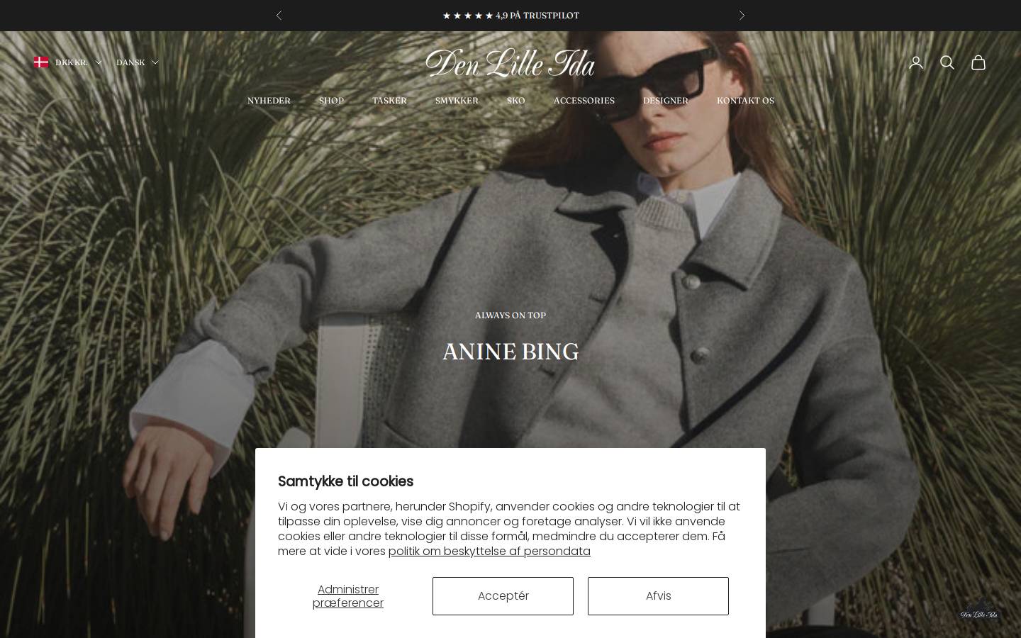 Den Lille Ida homepage screenshot