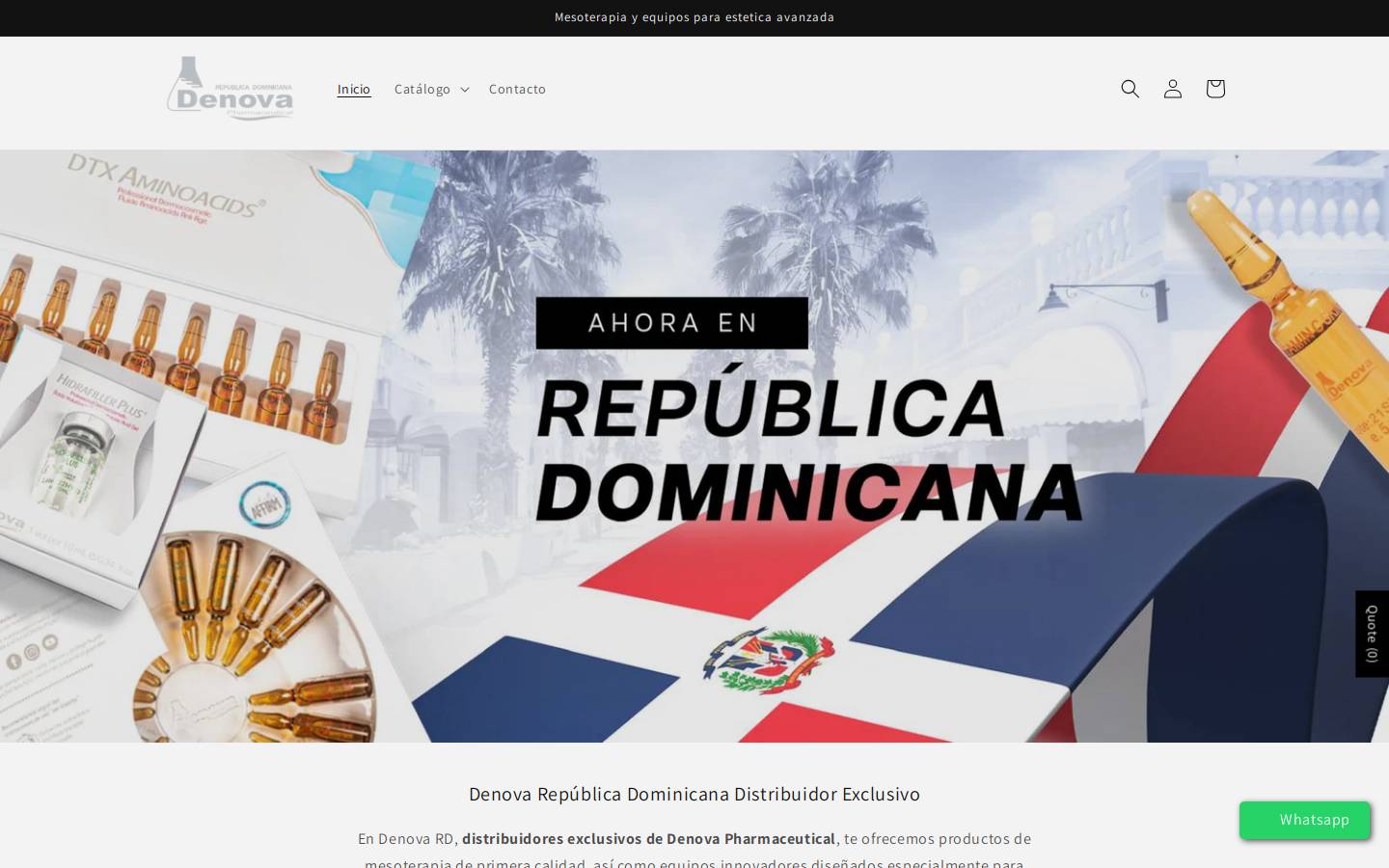 denova-rd.com homepage screenshot