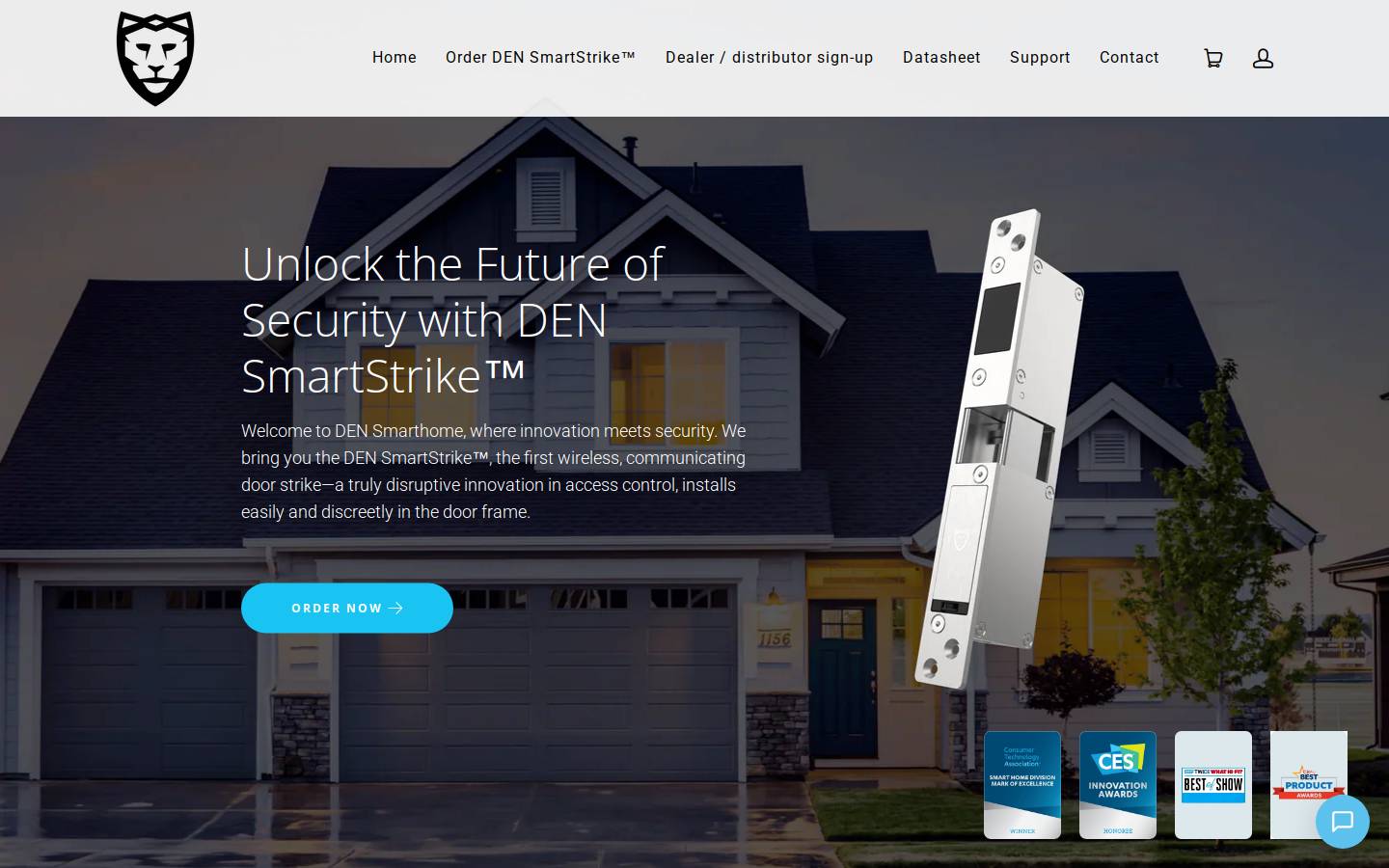 densmarthome.com homepage screenshot