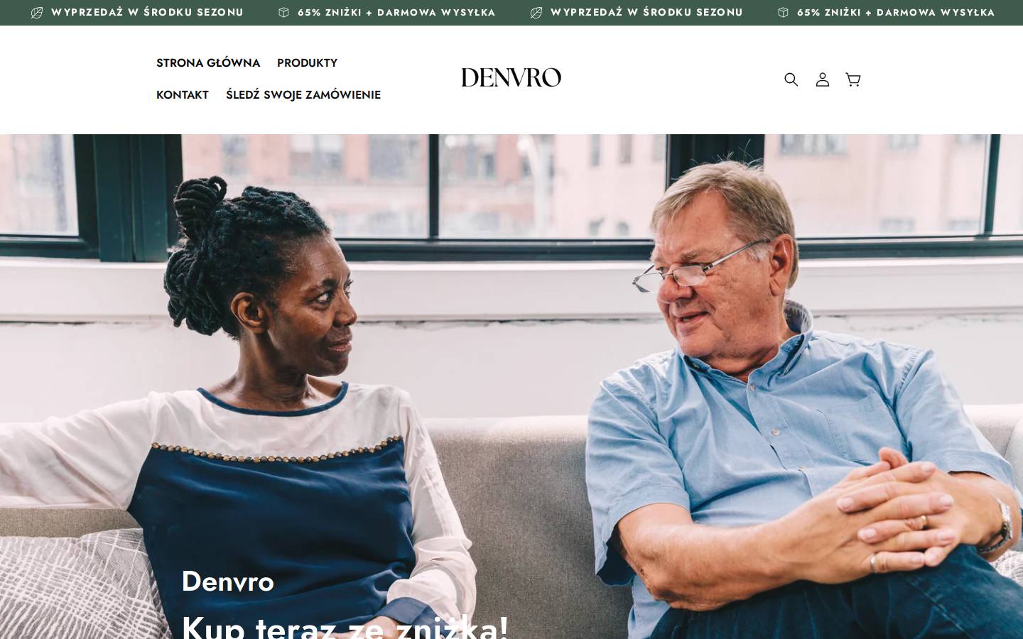 denvro.pl homepage screenshot
