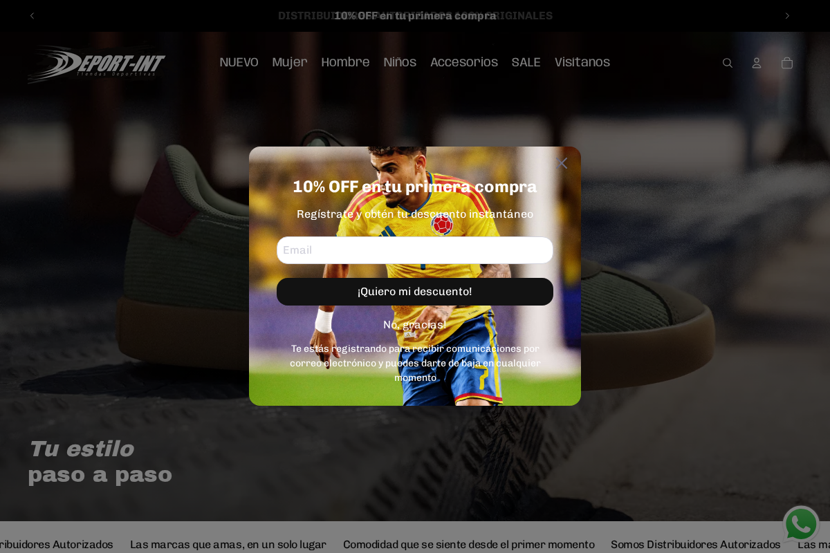 deportint.co homepage screenshot