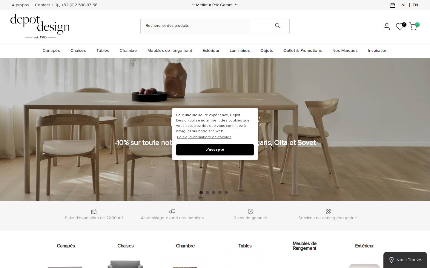 depot-design.eu homepage screenshot
