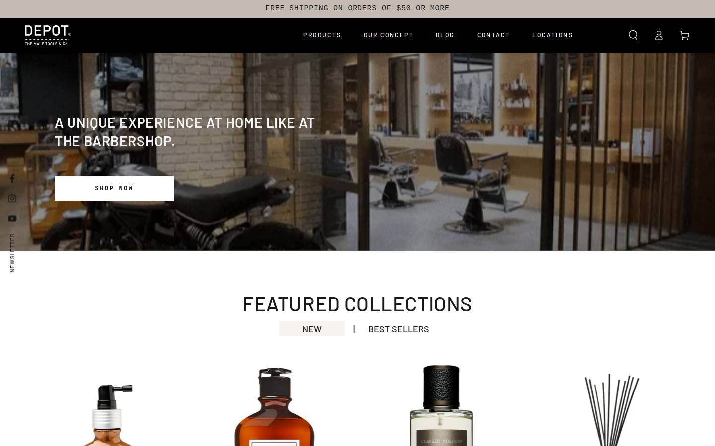 depotmaletoolsusa.com homepage screenshot