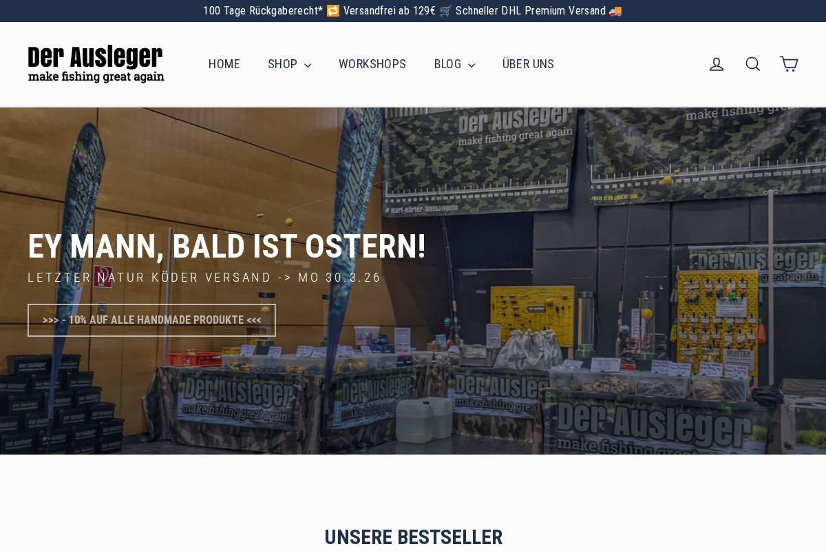 der-ausleger.de homepage screenshot