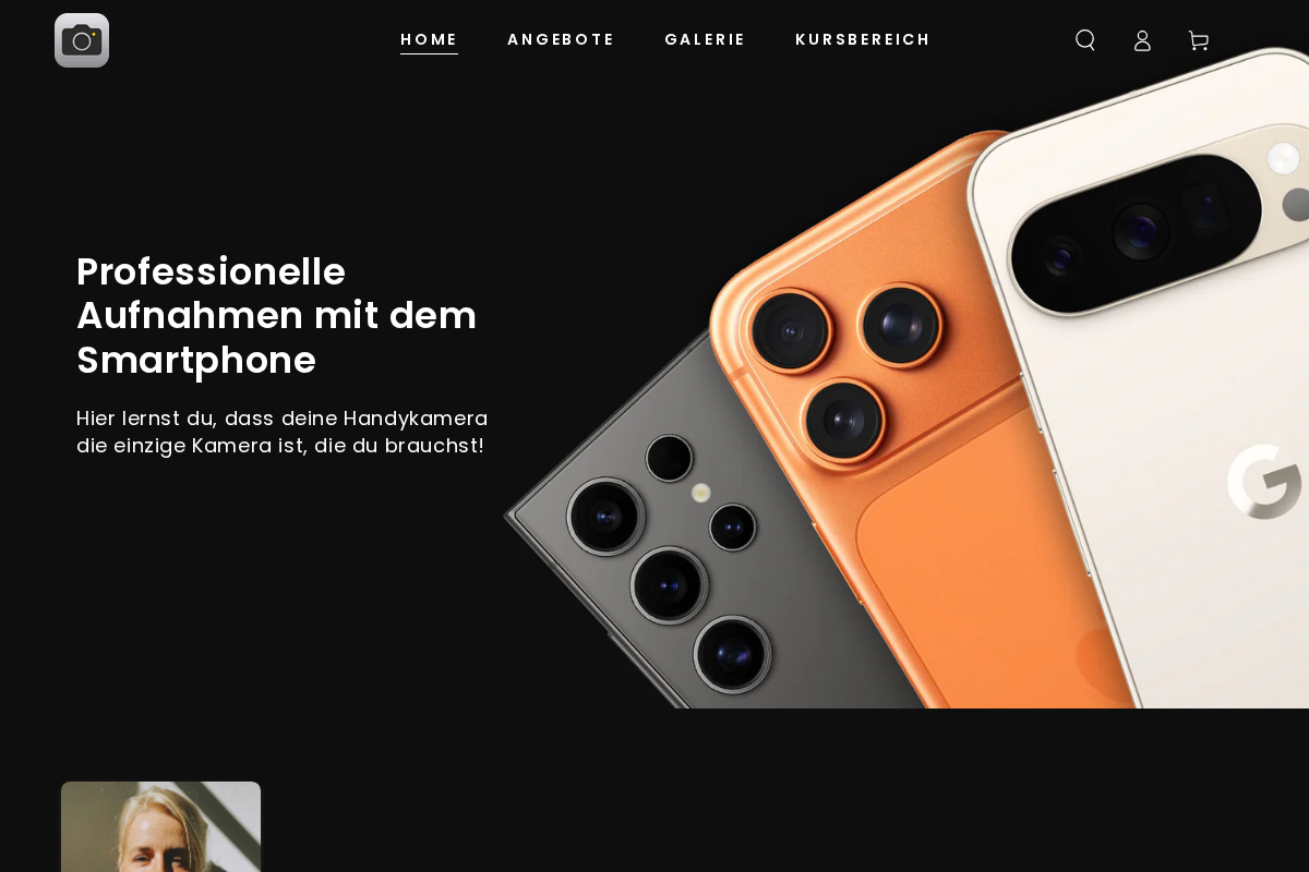 fotopro homepage screenshot