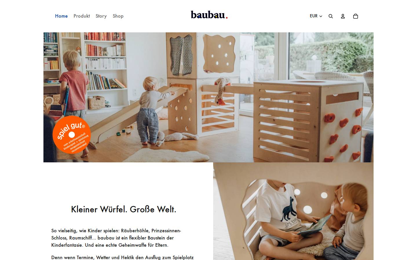 derbaubau.de homepage screenshot