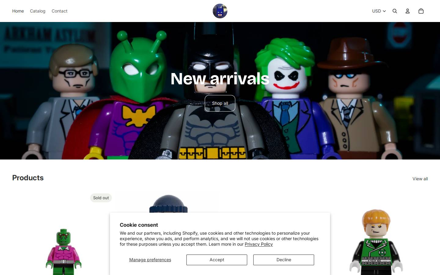 dergcustoms.com homepage screenshot