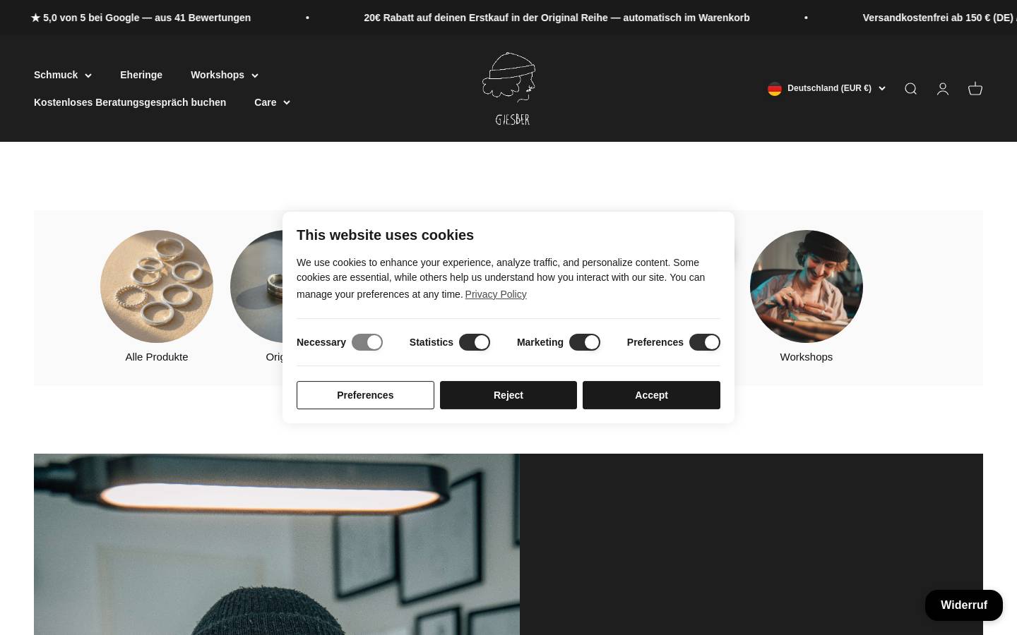 dergiesber.com homepage screenshot