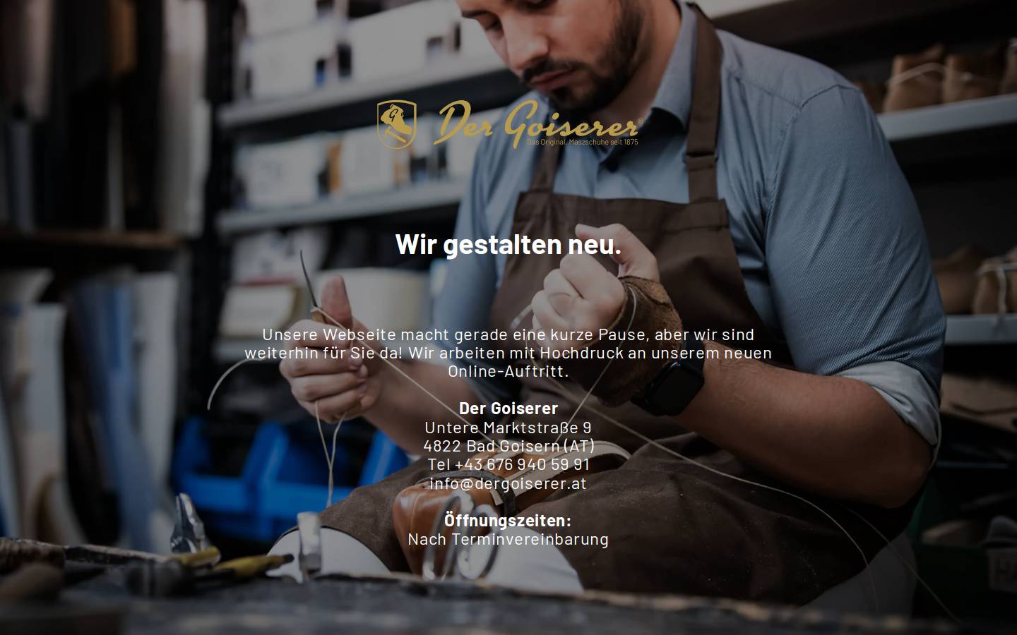 dergoiserer.at homepage screenshot