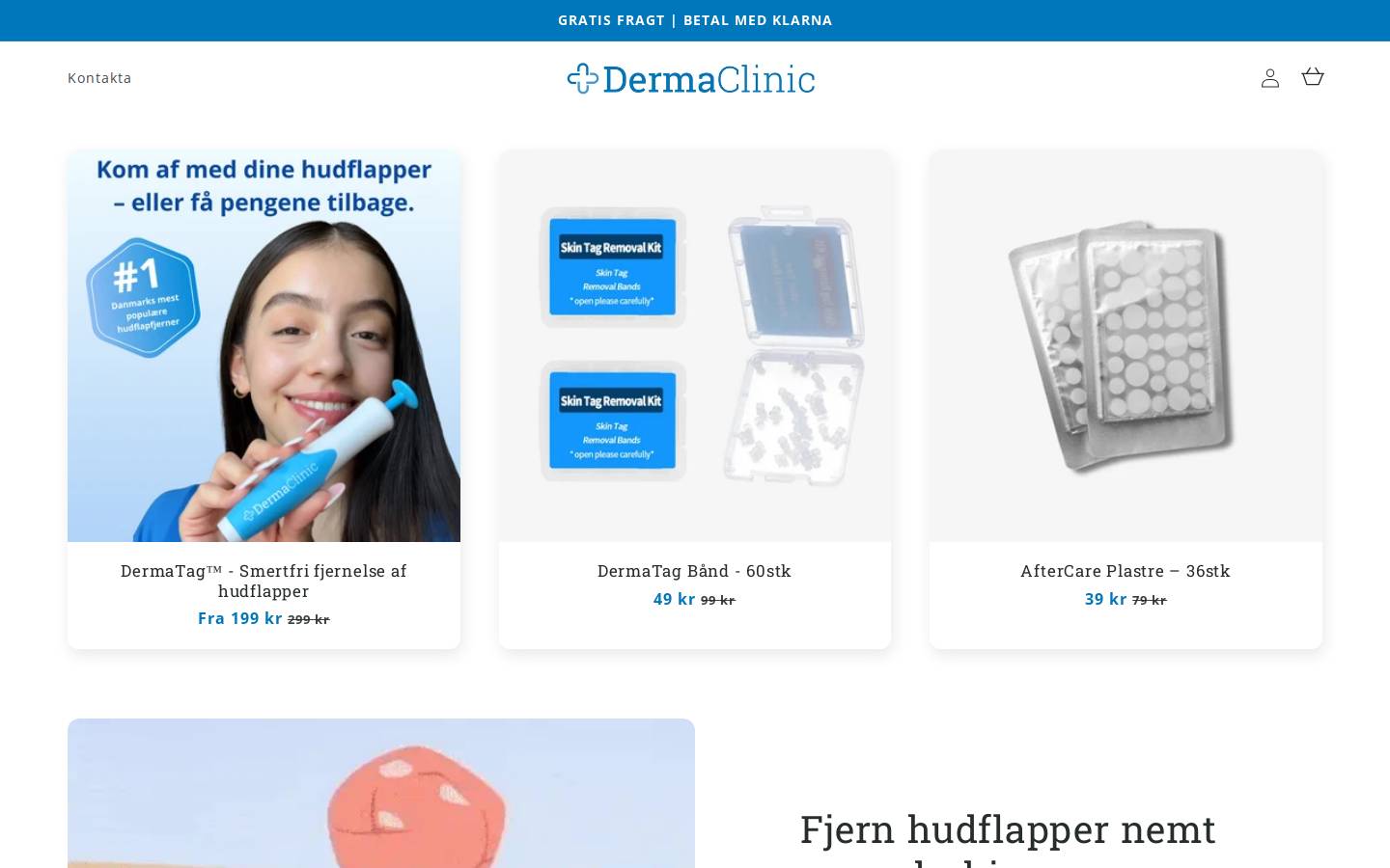 Dermaclinicnorden homepage screenshot