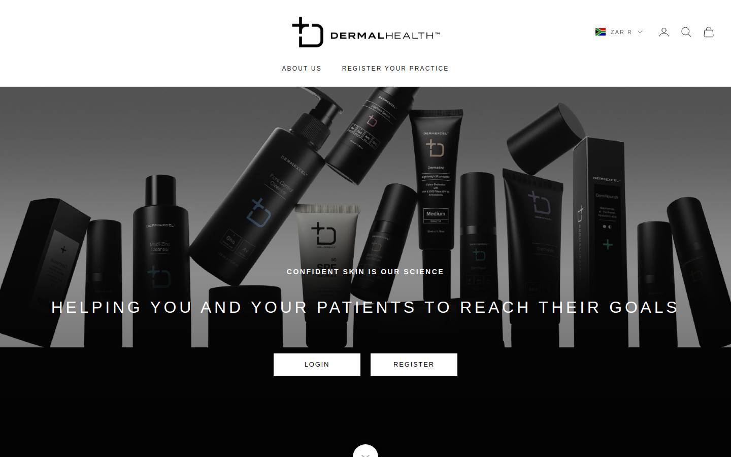dermalhealthpractice.com homepage screenshot