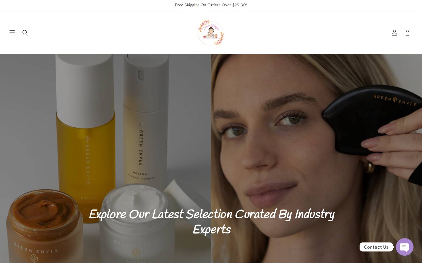 dermaspatique.com homepage screenshot