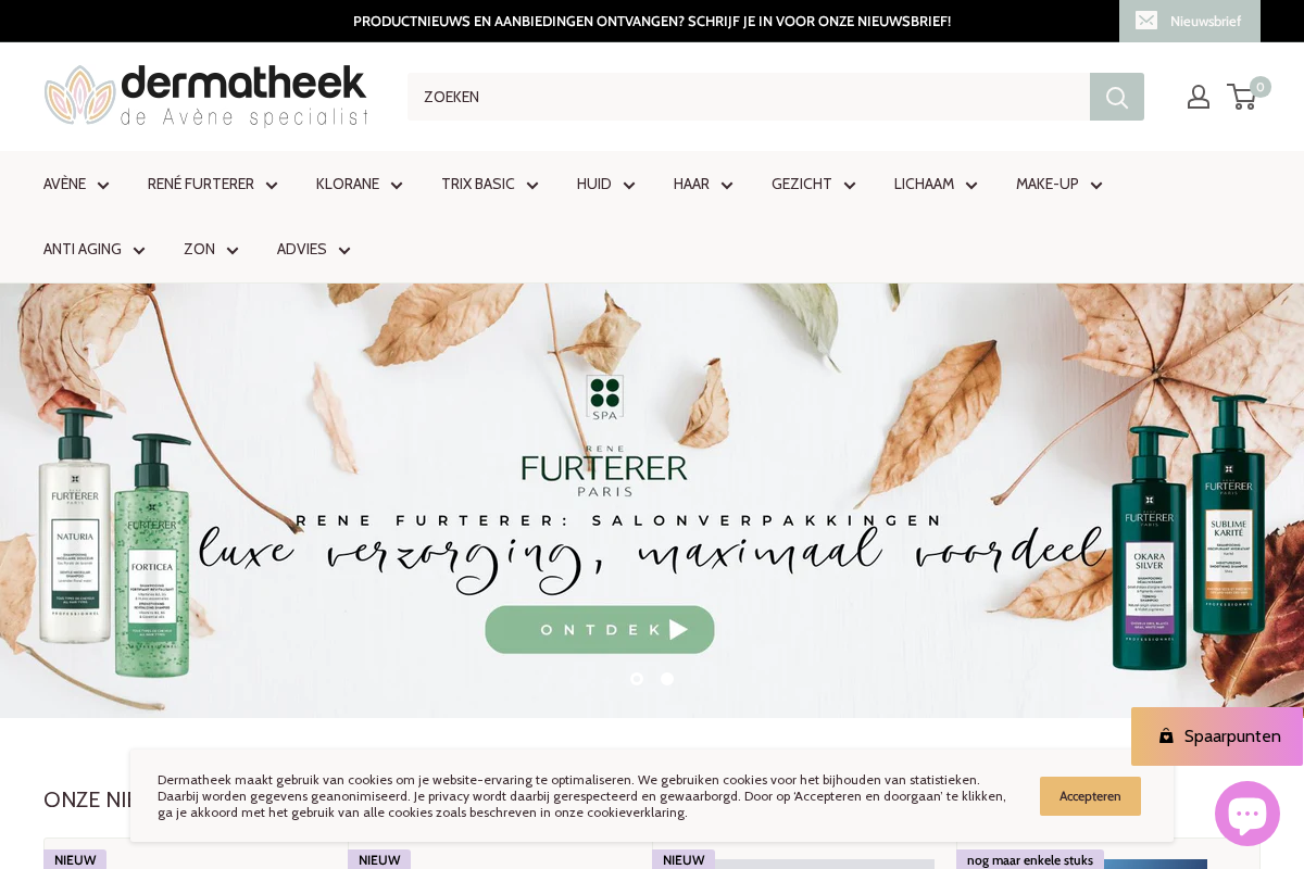 Dermatheek homepage screenshot