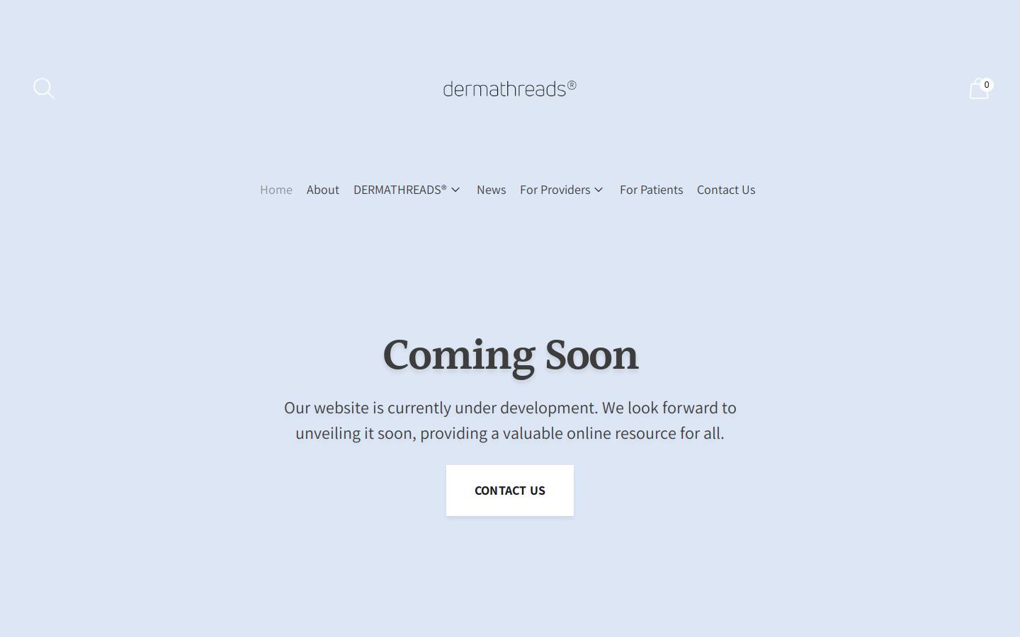 dermathreads.com homepage screenshot