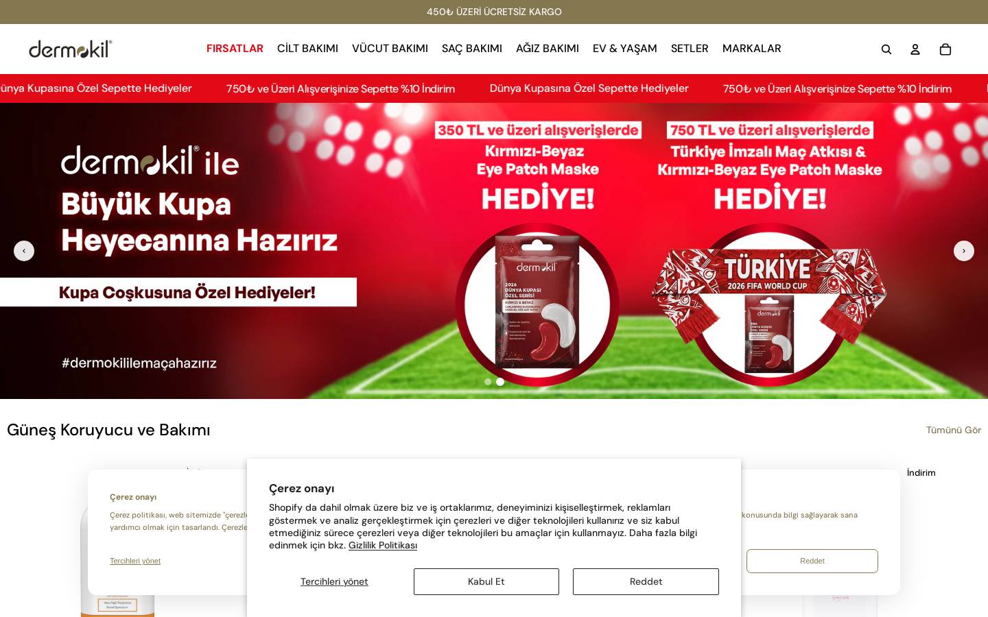 dermokil.com homepage screenshot