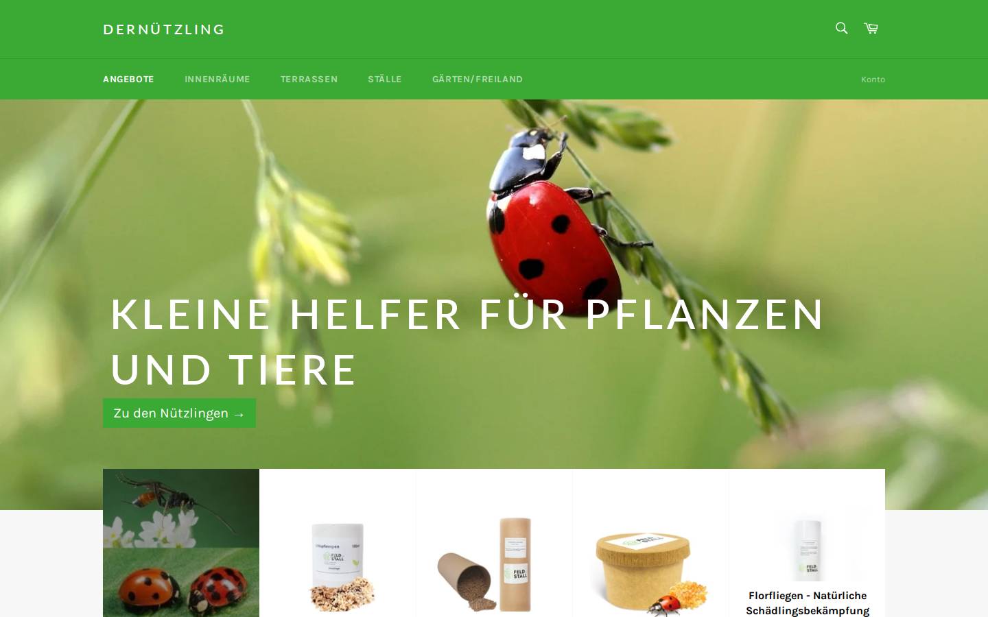 dernuetzling.com homepage screenshot