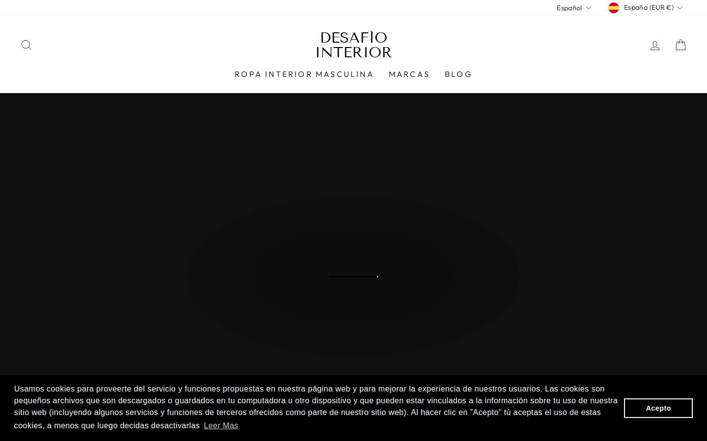 desafiointerior.com homepage screenshot