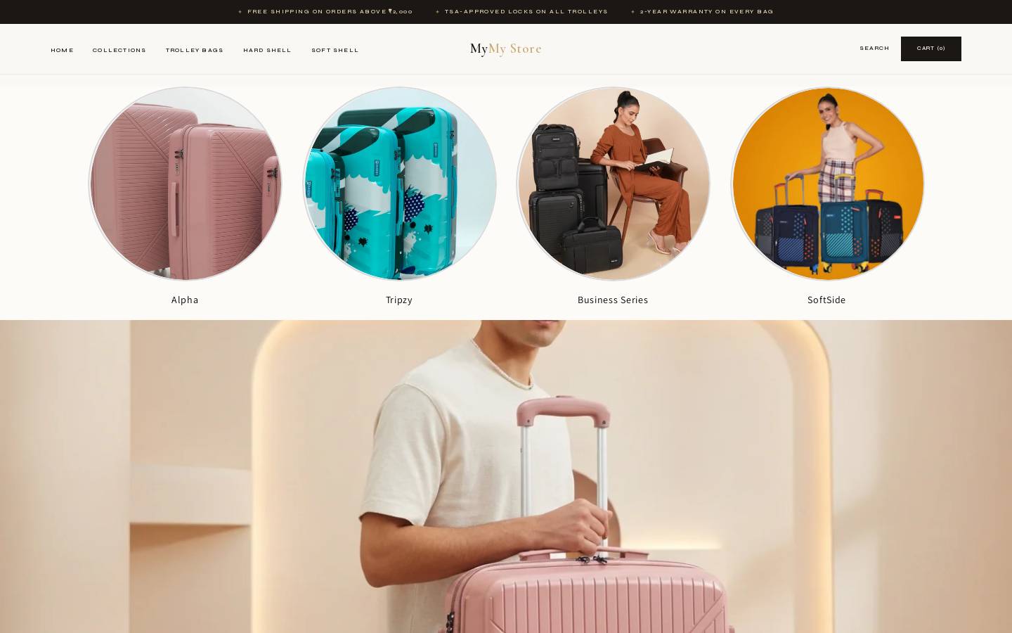 desertbags.com homepage screenshot