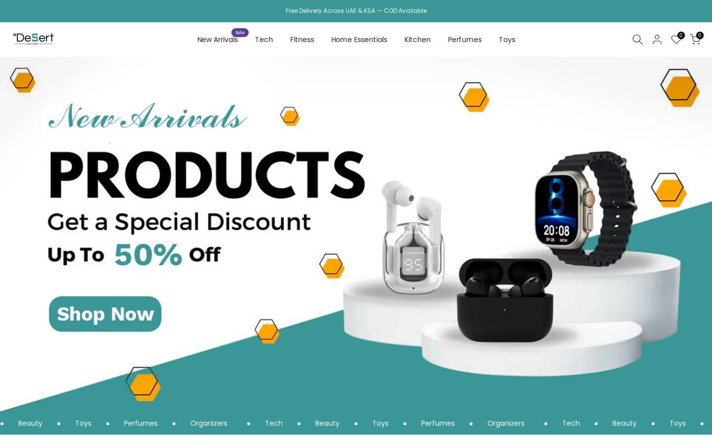 desertrhythms.com homepage screenshot