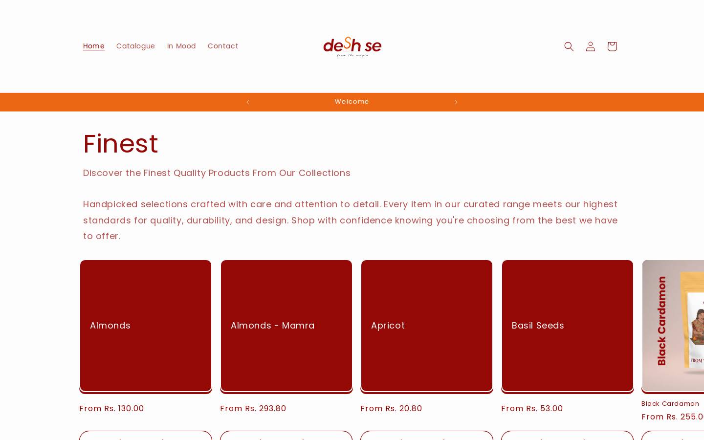 deshse.com homepage screenshot