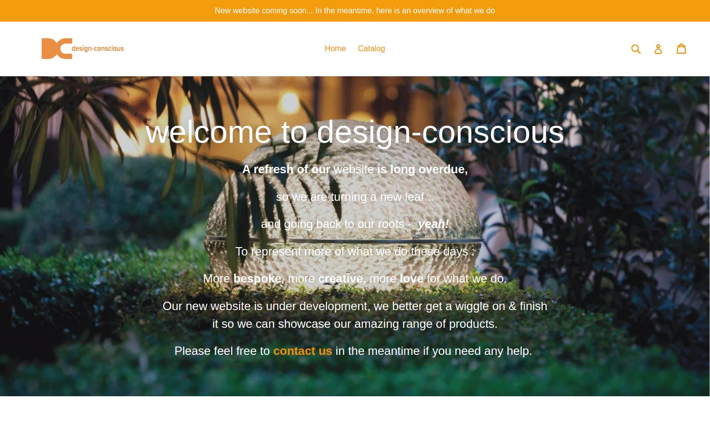 design-conscious.uk homepage screenshot