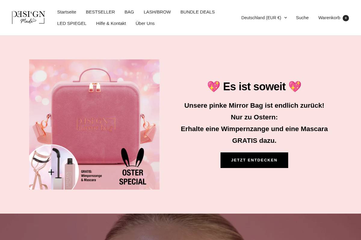 Design Made homepage screenshot
