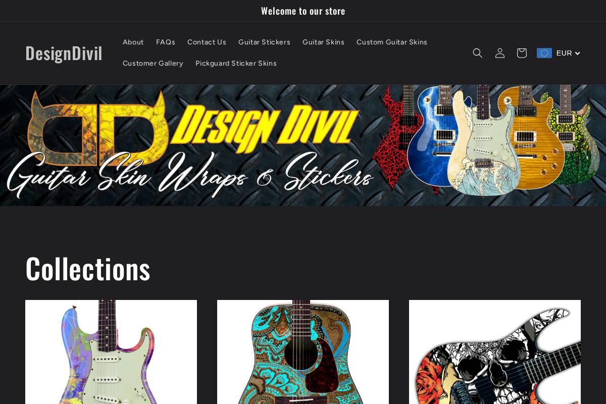 designdivil.com homepage screenshot