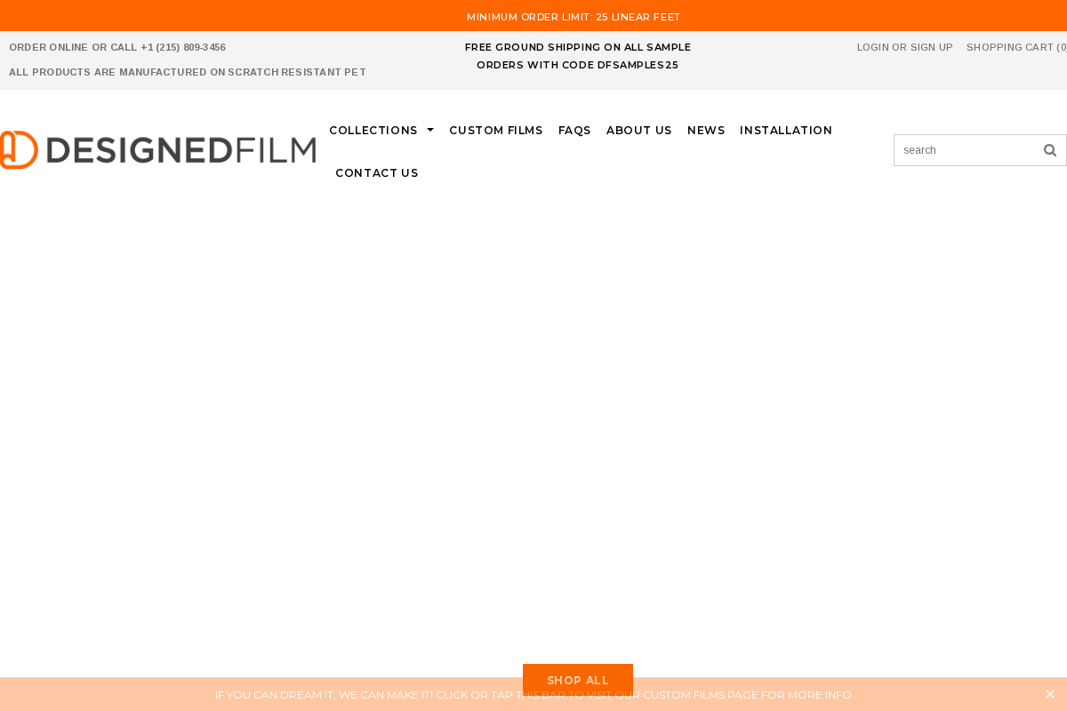 designedfilm.com homepage screenshot
