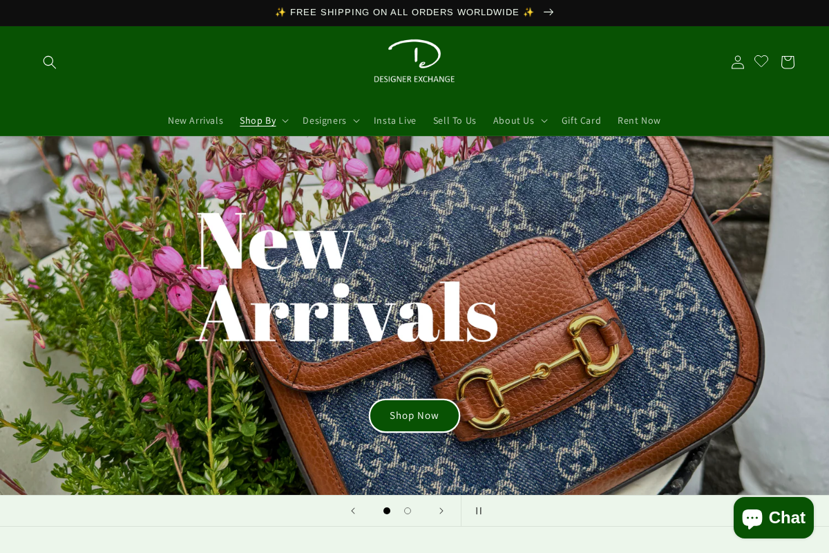 Designer Exchange Ltd homepage screenshot