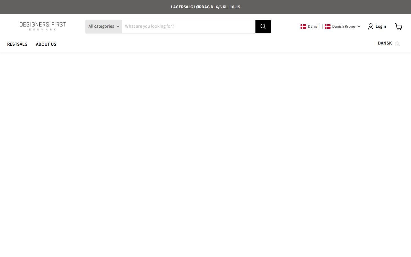 Designers First homepage screenshot