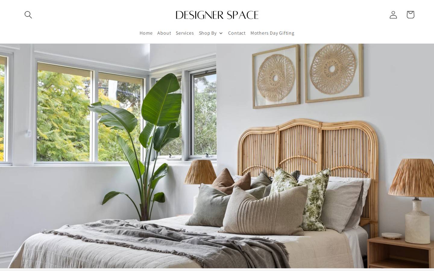 designerspace.shop homepage screenshot