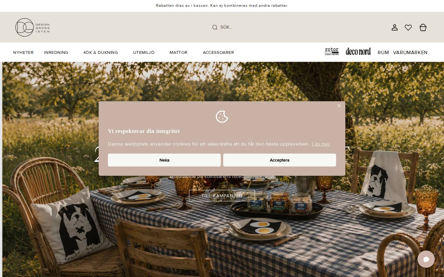 designgrossisten.com homepage screenshot