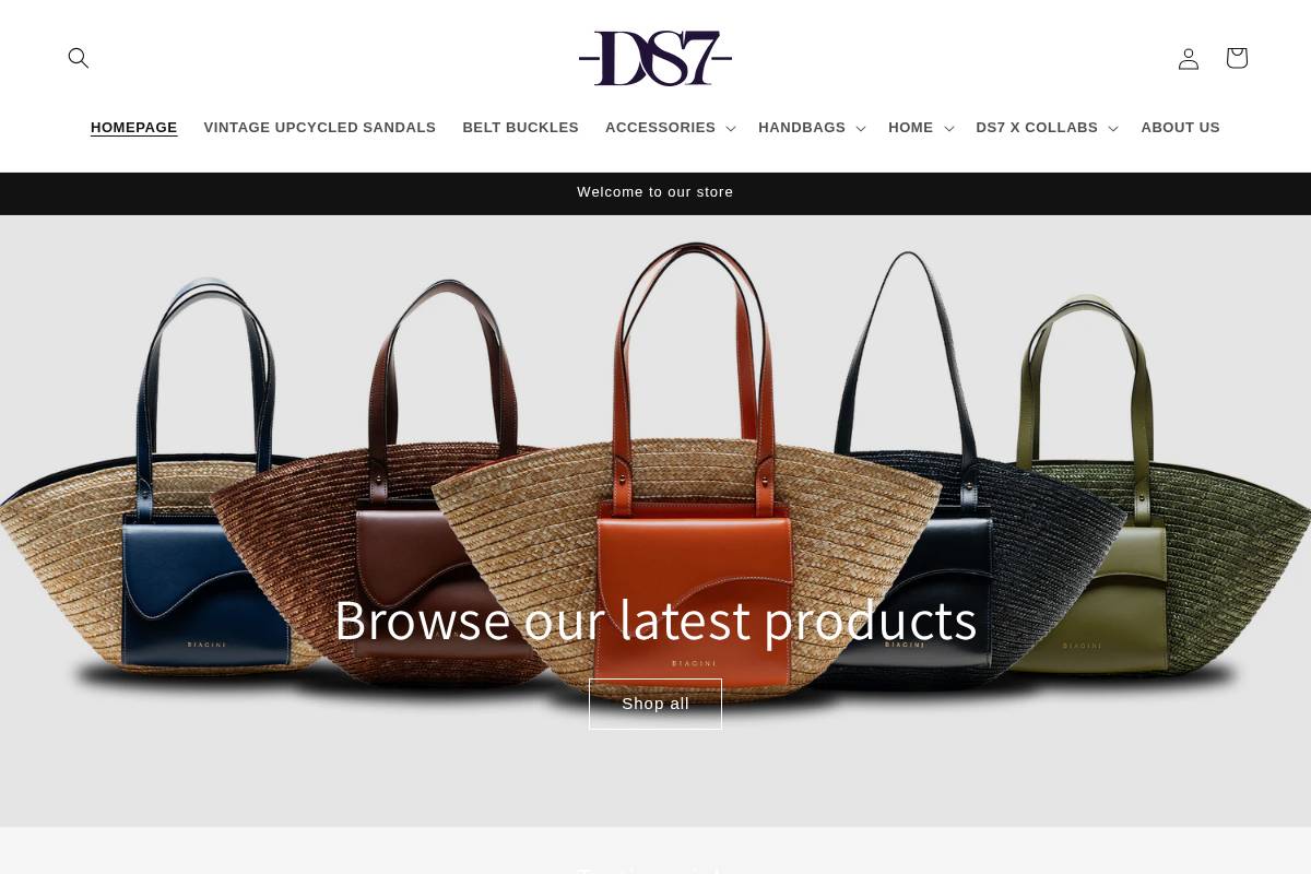 designstudioseven.com homepage screenshot