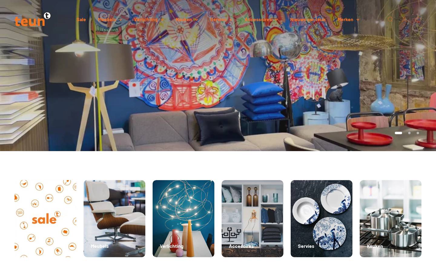 Designvanteun homepage screenshot