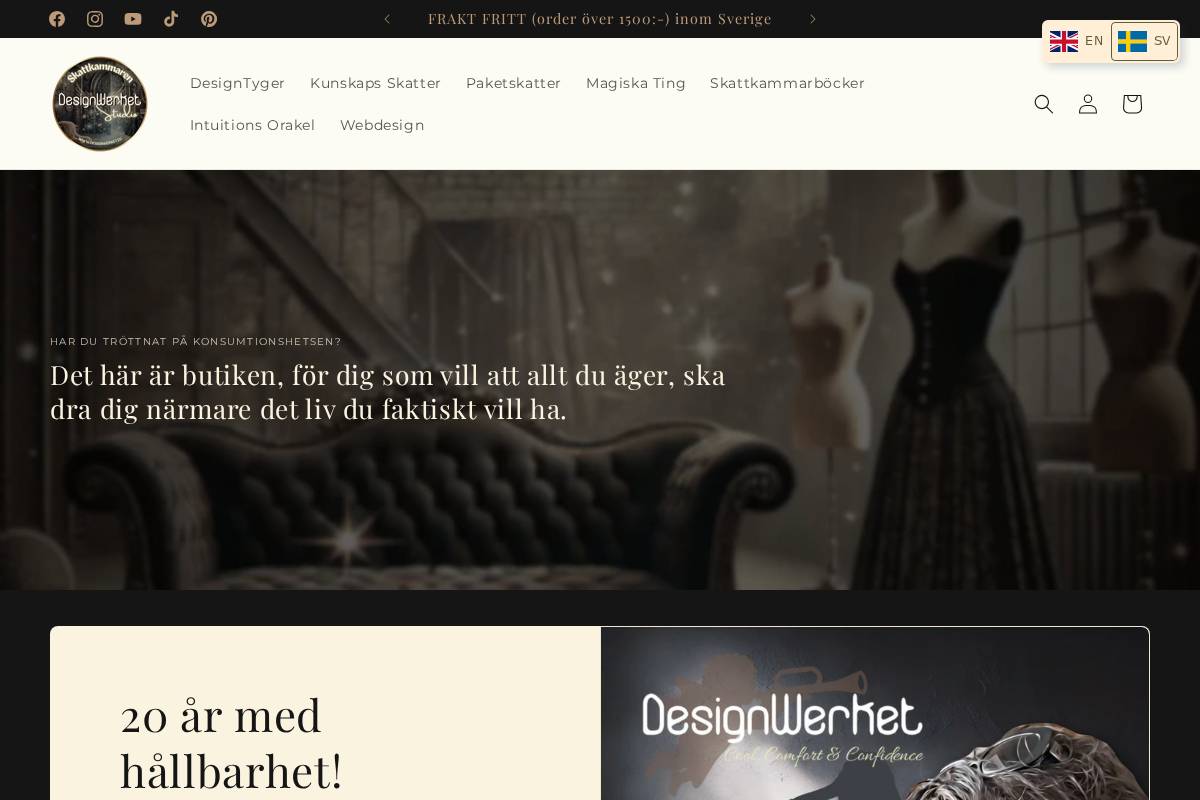 designwerket.eu homepage screenshot