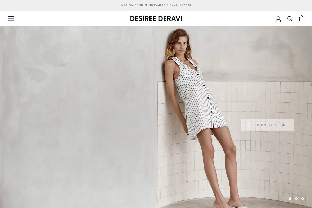 desireederavi.com homepage screenshot