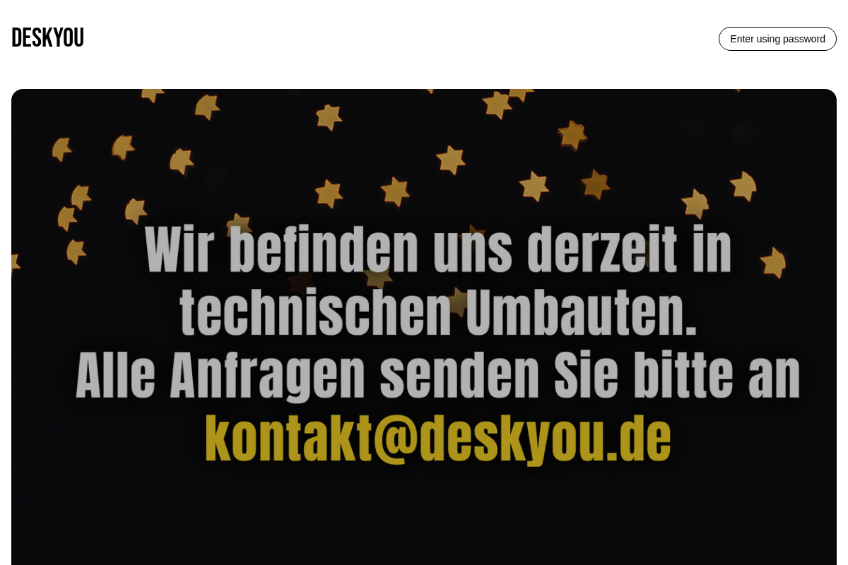 deskyou.de homepage screenshot