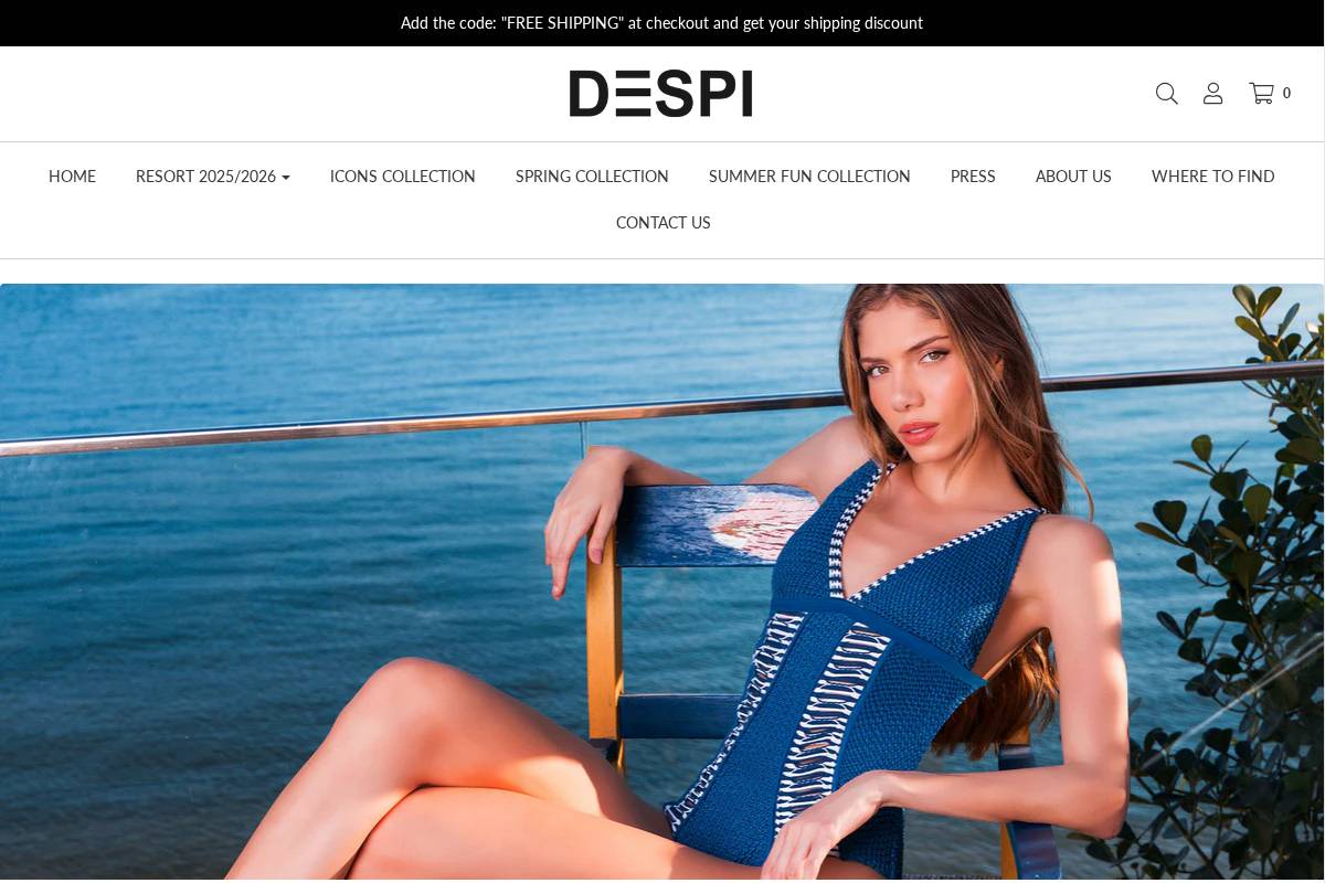 despi.store homepage screenshot
