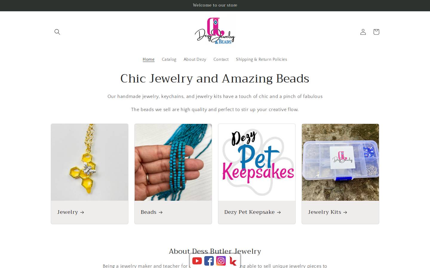 dessbutler.com homepage screenshot