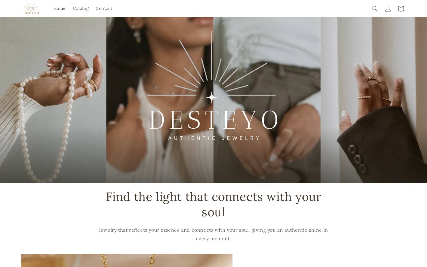 desteyo.com homepage screenshot