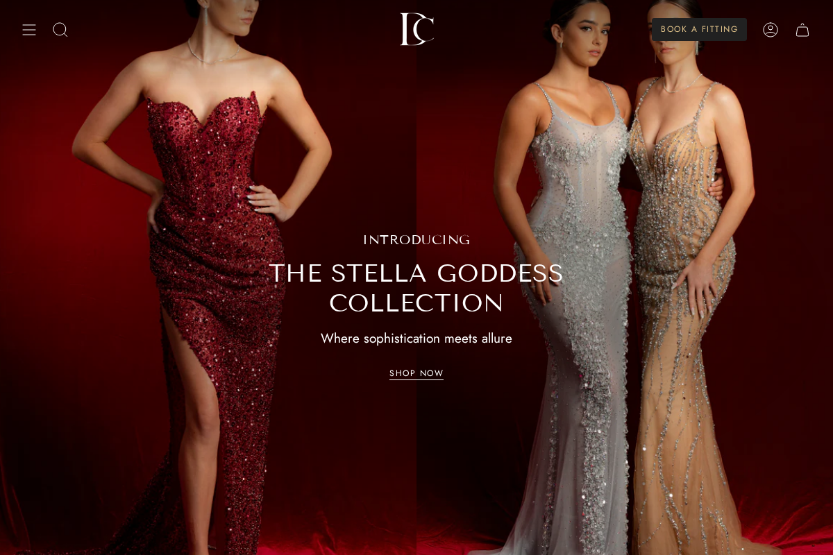 Destiny Chic homepage screenshot