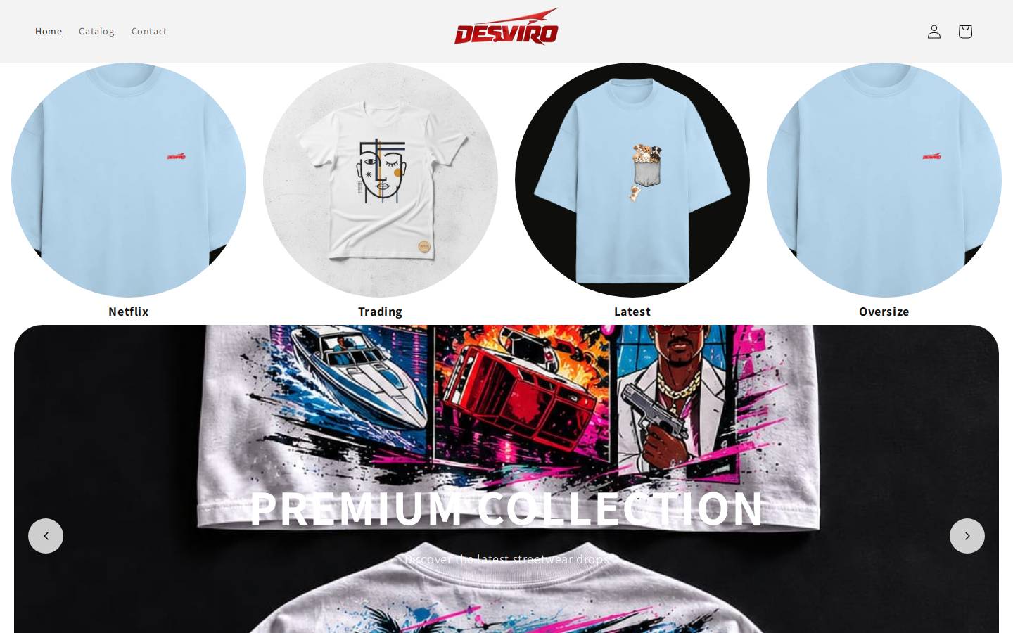desviro.shop homepage screenshot