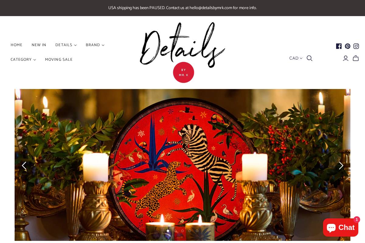 detailsbymrk.com homepage screenshot